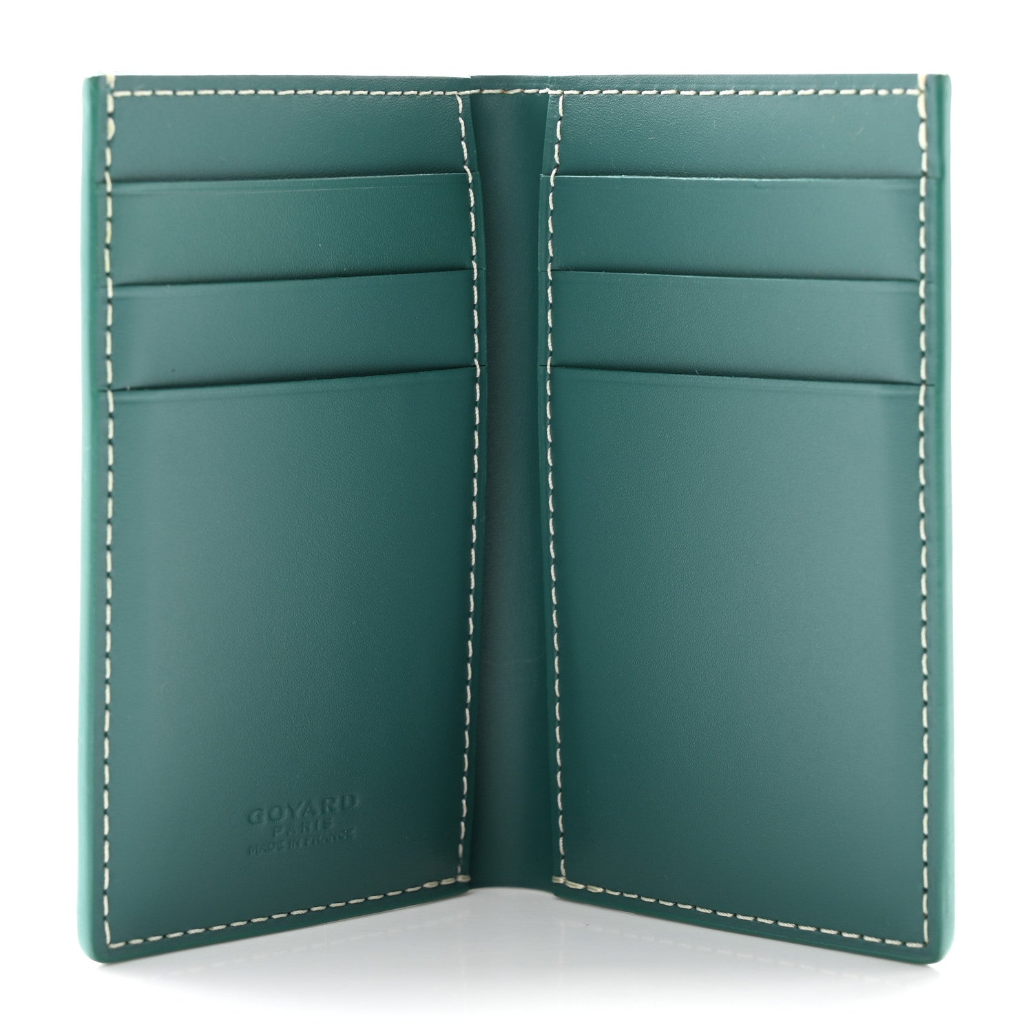 Goyard Goyardine Saint Pierre Card Holder Green 5 of 8