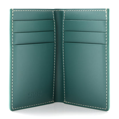 Goyard Goyardine Saint Pierre Card Holder Green 5 of 8