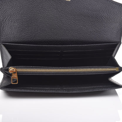 Louis Vuitton Empreinte Sarah Wallet NM Black 5 of 7