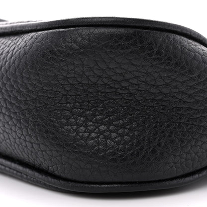 Gucci Pebbled Calfskin Medium Soho Flap Crossbody Black 10 of 14