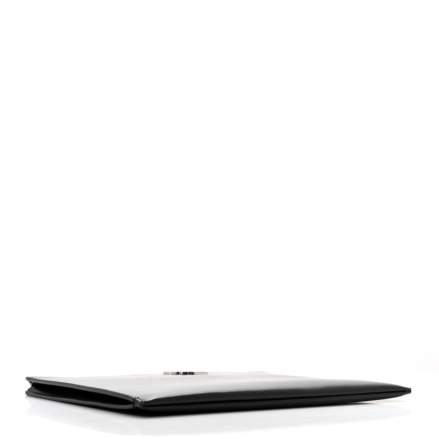 Saint Laurent Calfskin Monogram iPad Case Black 4 of 8