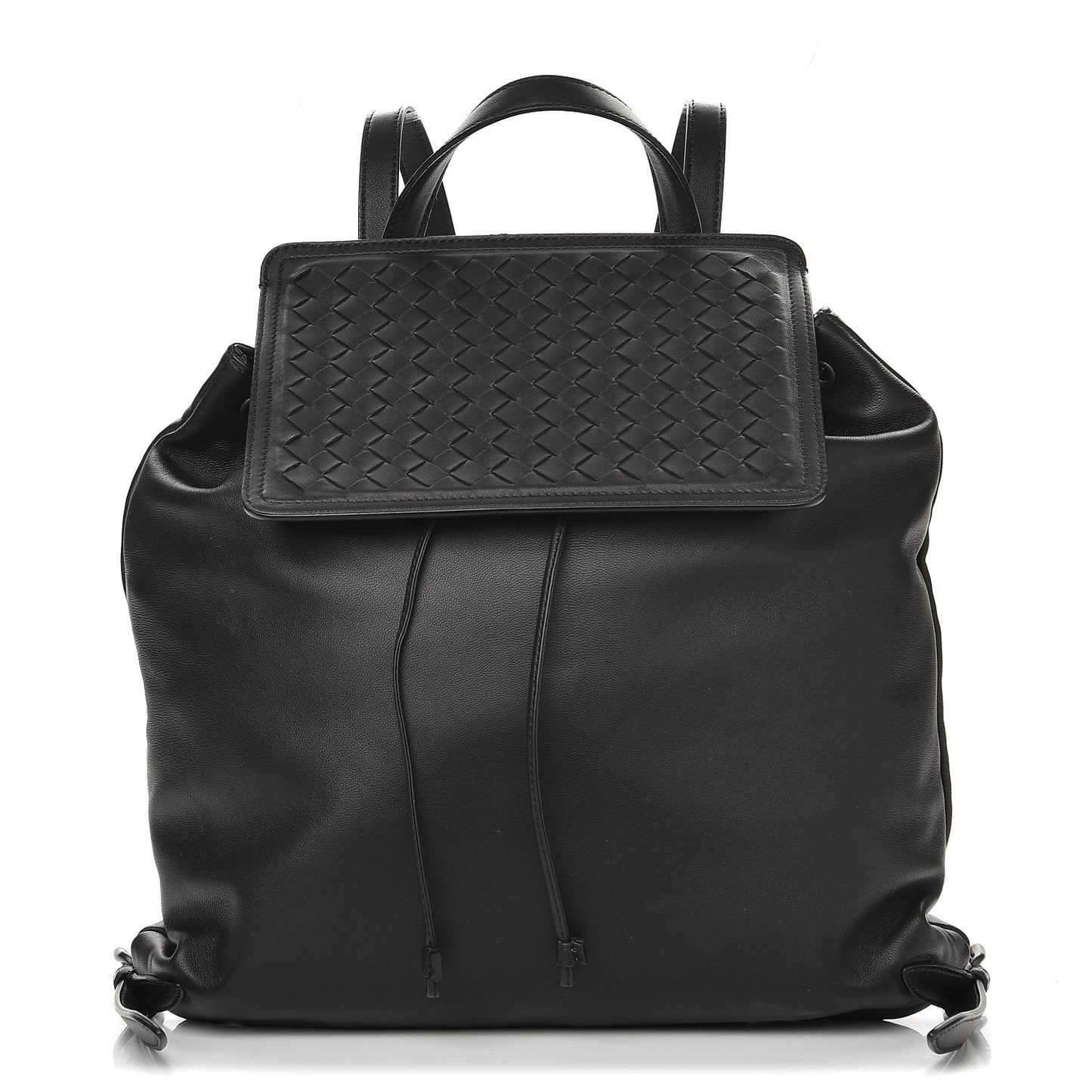 Nappa Intrecciato Backpack Nero Black