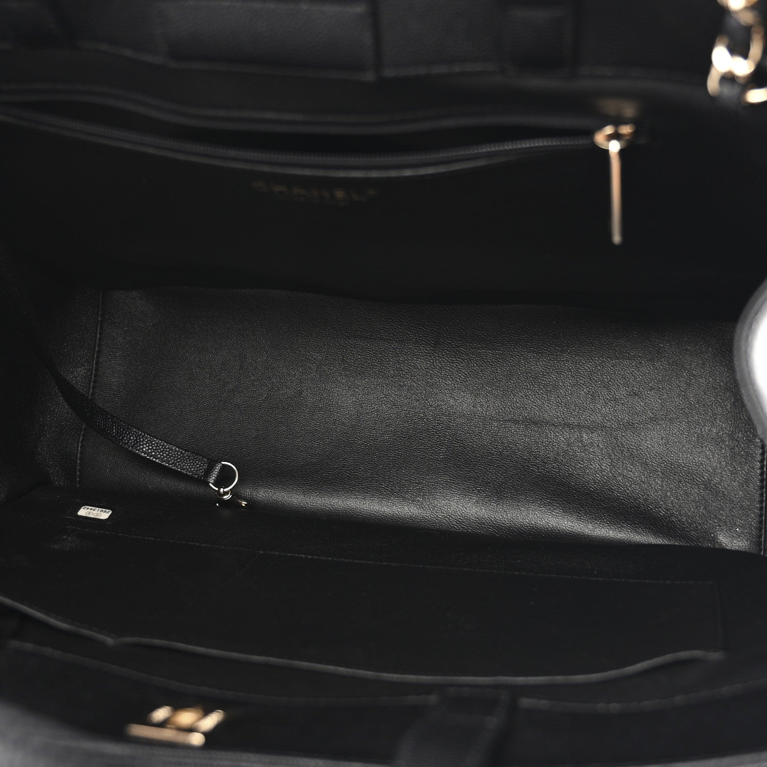 Chanel Caviar Quilted Large Business Affinity Shopping Bag Black 6 of 11