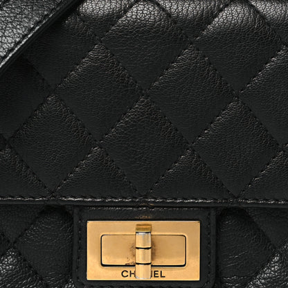 Chanel Goatskin Quilted Rita Flap Black 8 of 11