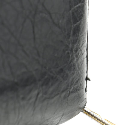 Balenciaga Agneau Giant 12 Gold Hardware Continental Zip Around Wallet Black 12 of 12