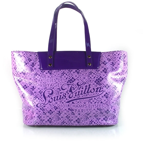 Cosmic Blossom PM Tote Bag Violet LTD ED