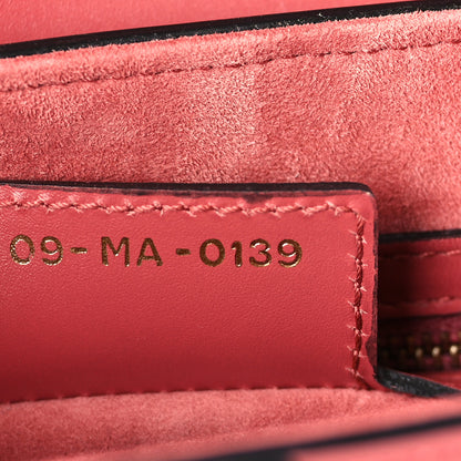 Christian Dior Calfskin Saddle Bag Pink 7 of 9