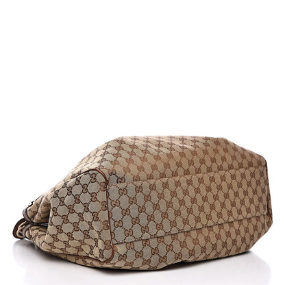 Gucci Monogram Large Sukey Tote Brown 4 of 11
