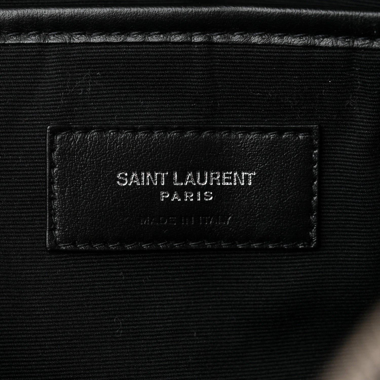 Saint Laurent Canvas City Backpack Black 6 of 10