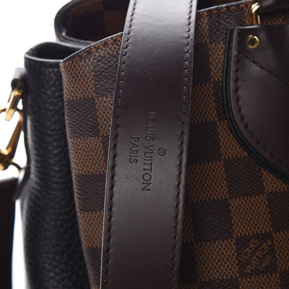 Louis Vuitton Cuir Taurillon Damier Ebene Normandy Black 9 of 9