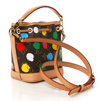 Louis Vuitton LV X YK Monogram Dots Nano Noe Multicolor 2 of 8