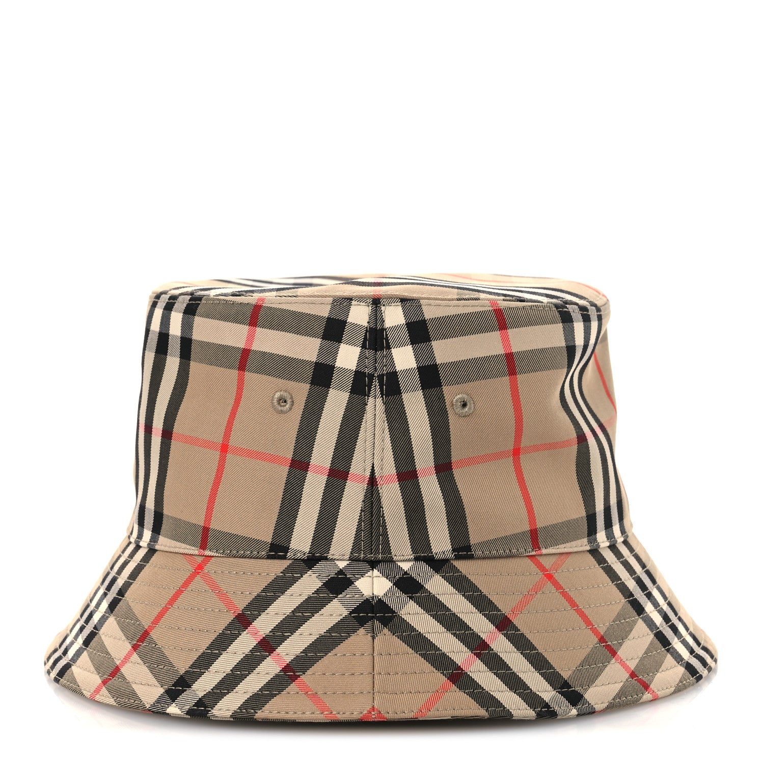 Burberry Technical Cotton Vintage Check Bucket Hat L Archive Beige 4 of 10