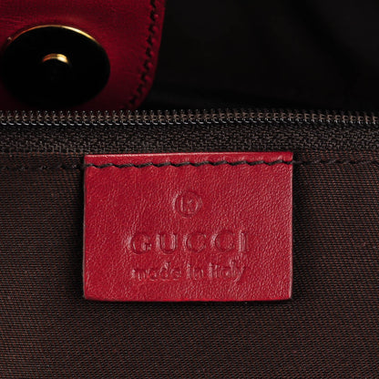 Gucci Monogram Medium Sukey Tote Dark Red 6 of 7