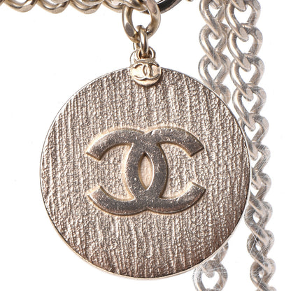 Chanel Enamel Chain Lipstick CC Kisses Belt Gold 6 of 9
