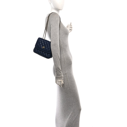 Chanel Lambskin Quilted Small Lovely Day Flap Dark Blue 2 of 11