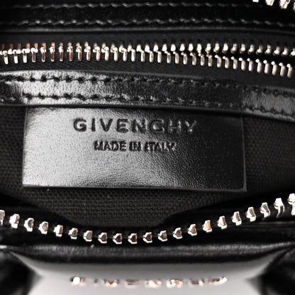 Givenchy Shiny Lord Calfskin Mini Antigona Black 6 of 10