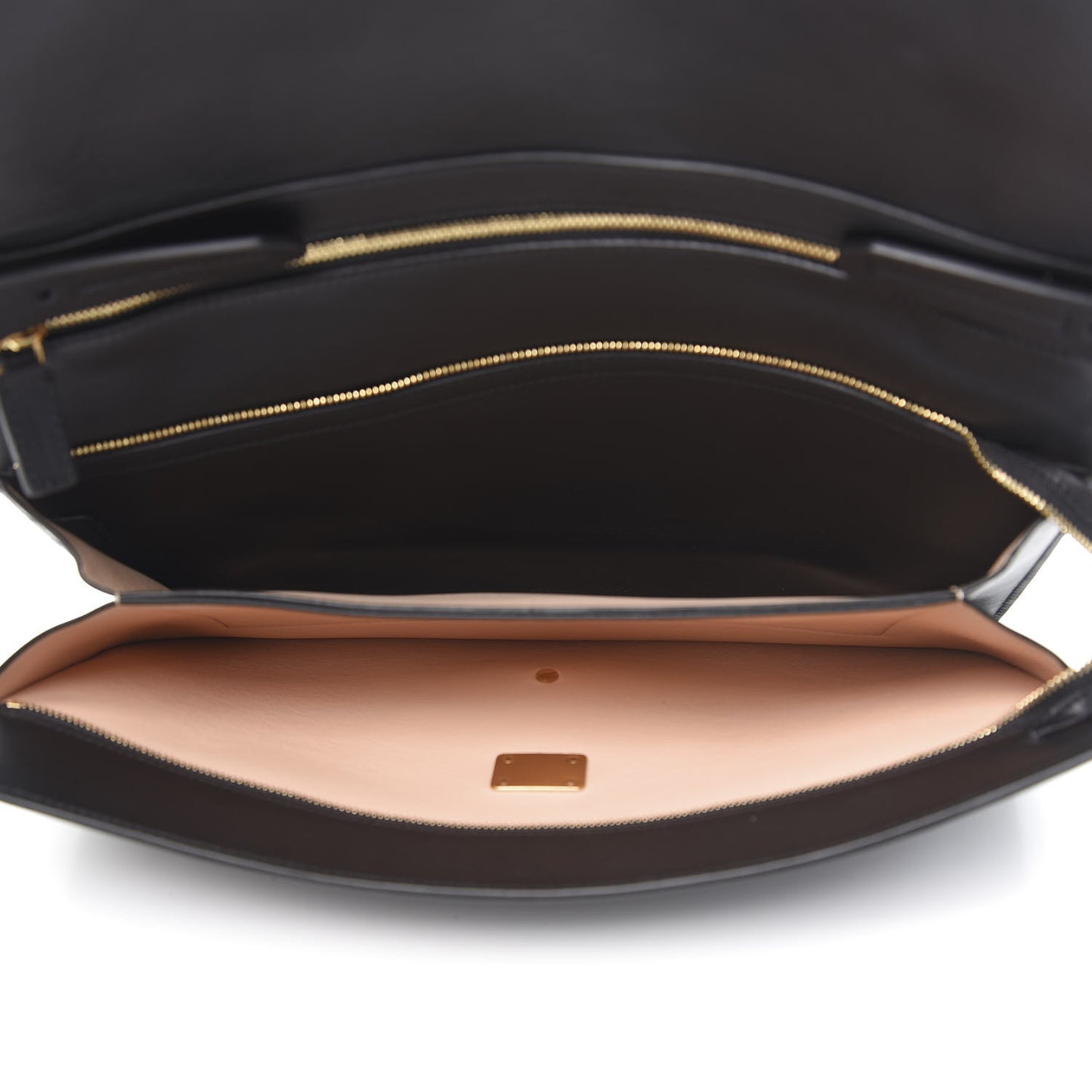 Calfskin Blade Flap Black