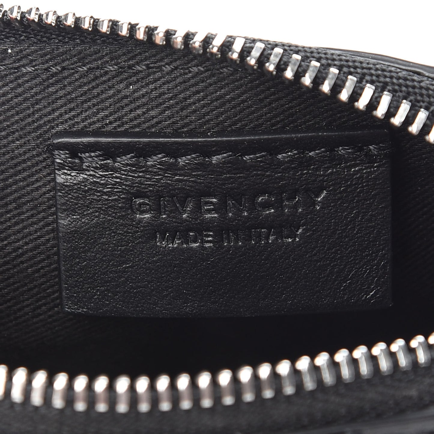 Lambskin Baby Antigona with Chain Black