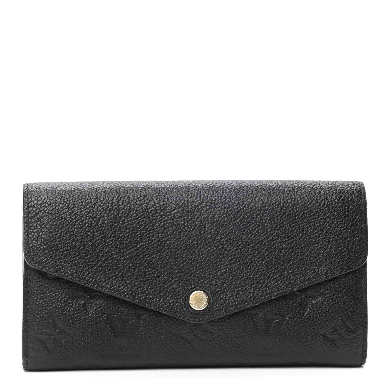 Louis Vuitton Empreinte Sarah Wallet NM Black 1 of 6
