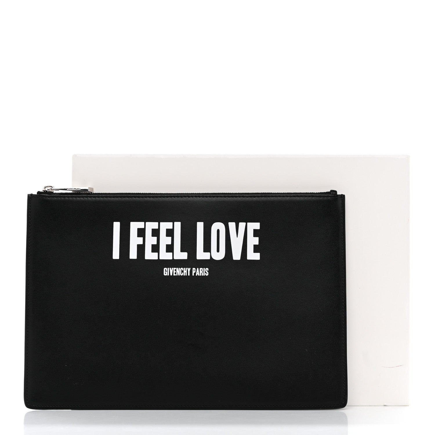 Givenchy Calfskin I Feel Love Medium Pouch Black 8 of 8