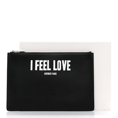 Givenchy Calfskin I Feel Love Medium Pouch Black 8 of 8