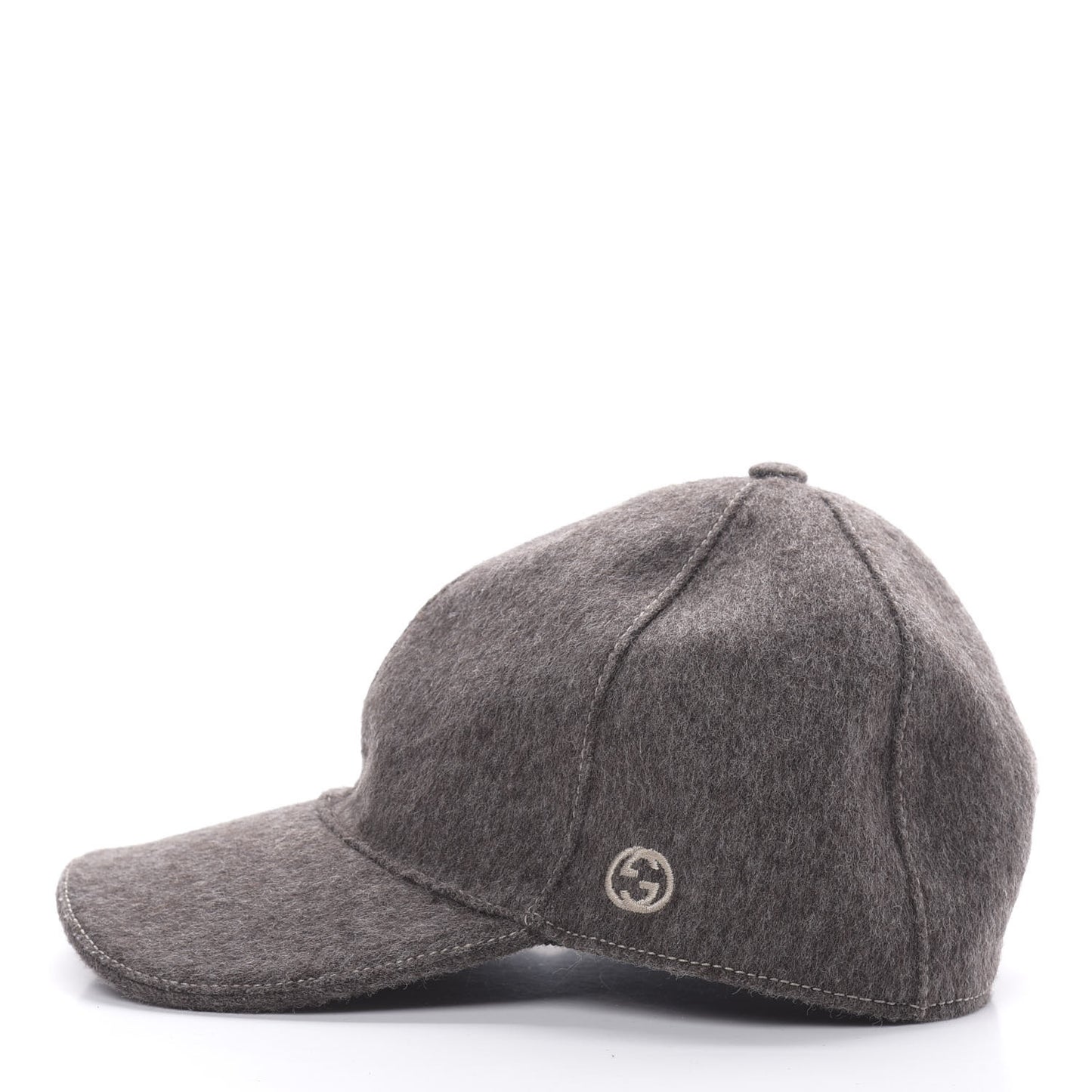 Wool Web Baseball Hat M Grey