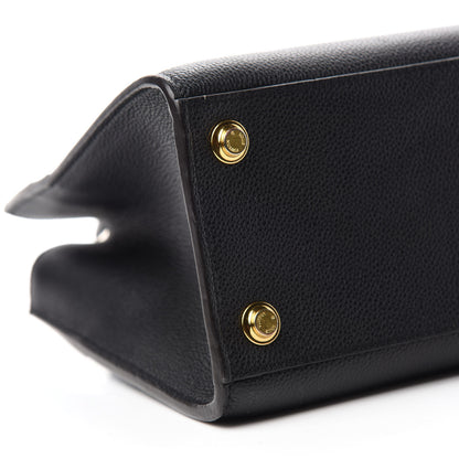 Louis Vuitton Taurillon City Steamer PM Black 6 of 10