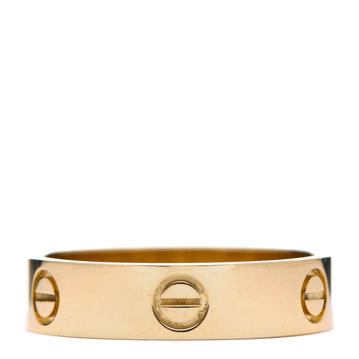 Cartier 18K Yellow Gold 5.5mm LOVE Ring 64 10.75 1 of 5