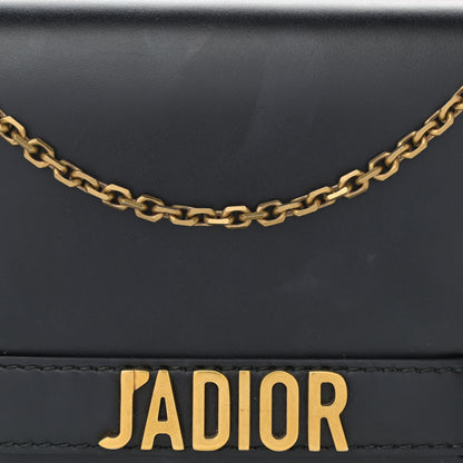 Christian Dior Calfskin J'Adior Wallet on Chain Pouch Black 6 of 11