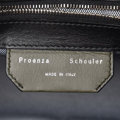 Proenza Schouler Grained Calfskin Medium PS1 Plus Satchel Cypress 7 of 9