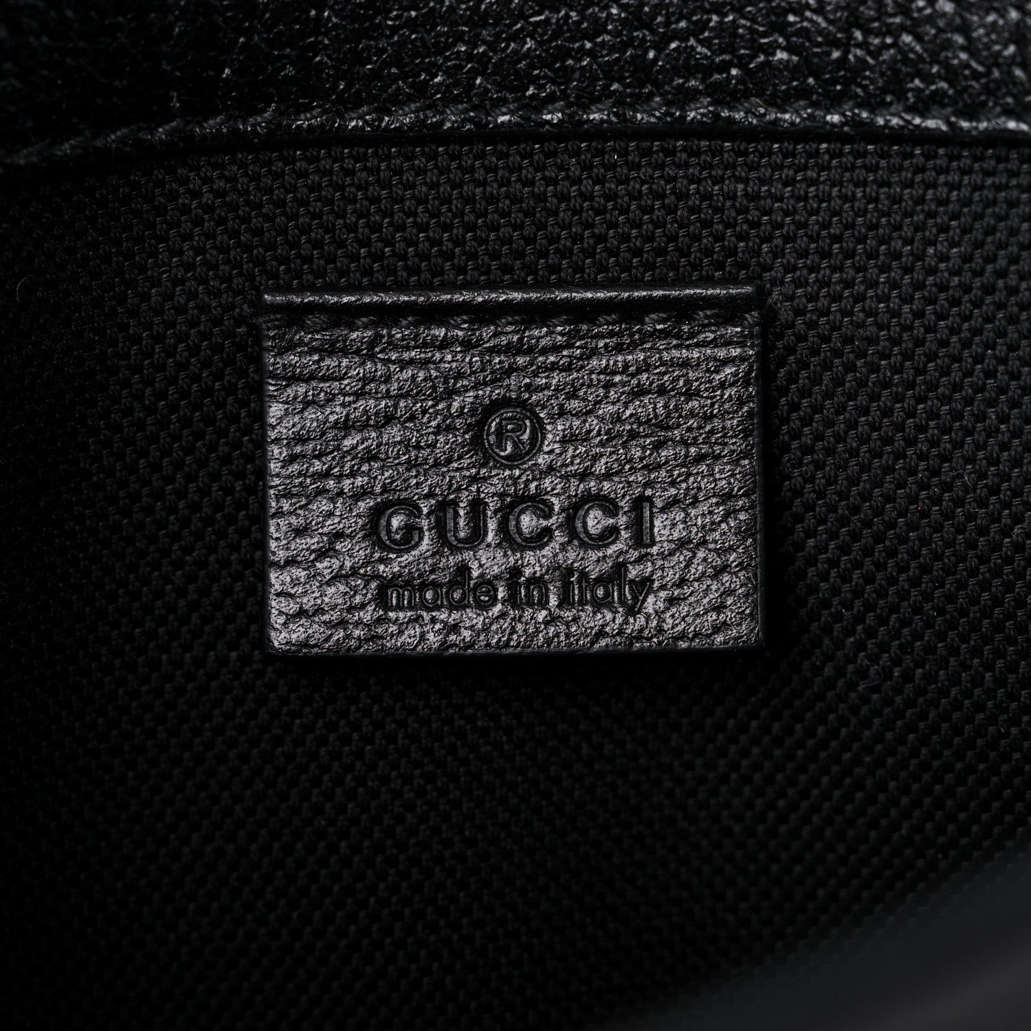 Gucci GG Supreme Monogram Psychedelic Slim Belt Bag Black 6 of 10