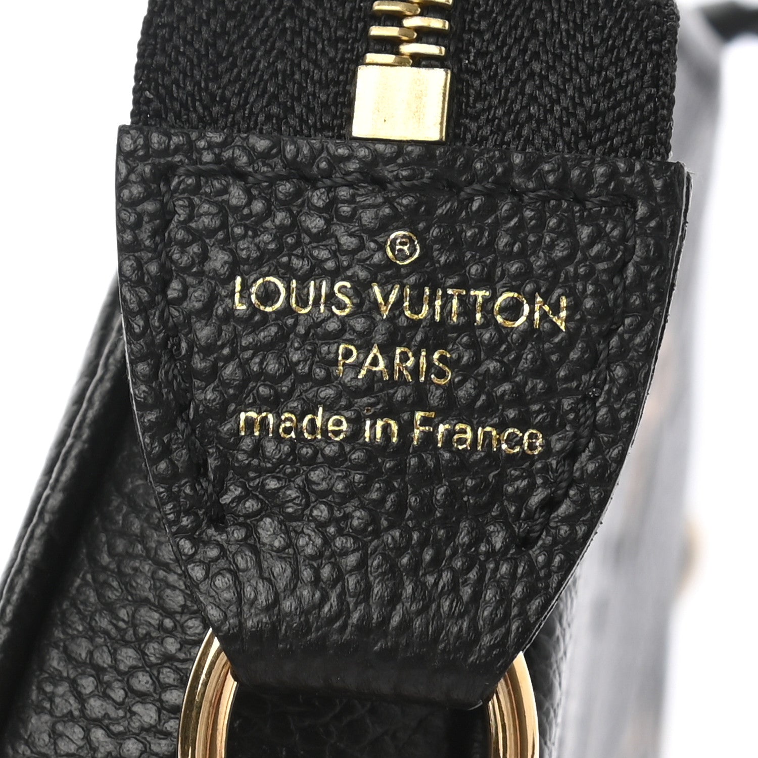 Louis Vuitton Empreinte Monogram Giant Mini Pochette Accessories Black 6 of 6