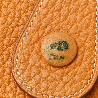 Hermes Togo Evelyne GM Moutarde 11 of 11
