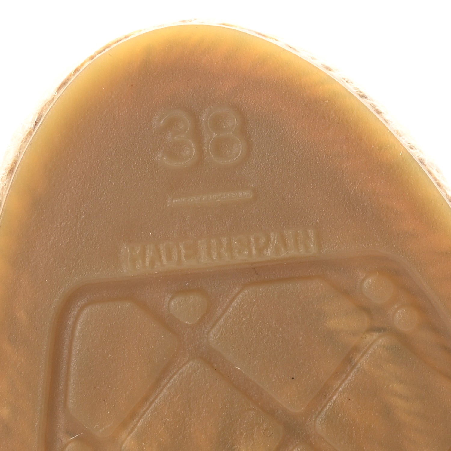 Chanel Lambskin CC Espadrilles 38 Black 7 of 9