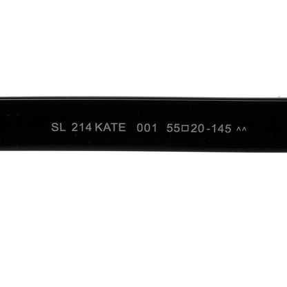 Saint Laurent New Wave SL214 Kate Cat Sunglasses Black 5 of 8