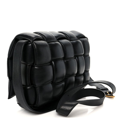 Bottega Veneta Nappa Maxi Intreccio Padded Cassette Crossbody Bag Black 3 of 12
