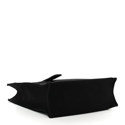 Hermes Toile Goeland Vache Hunter Etriviere Shopping Bag Black 4 of 10