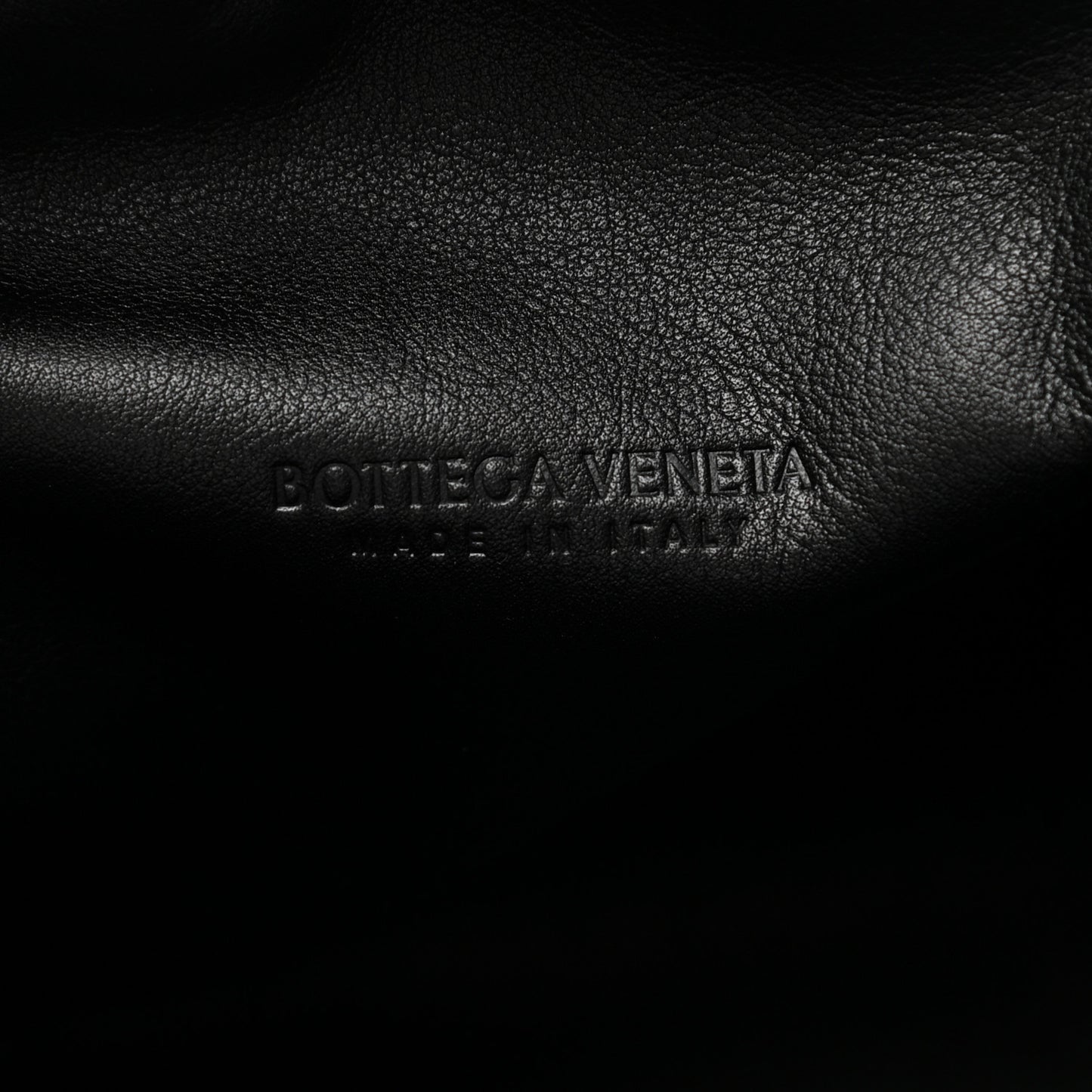 Smooth Butter Calf The Pouch Oversized Clutch Black