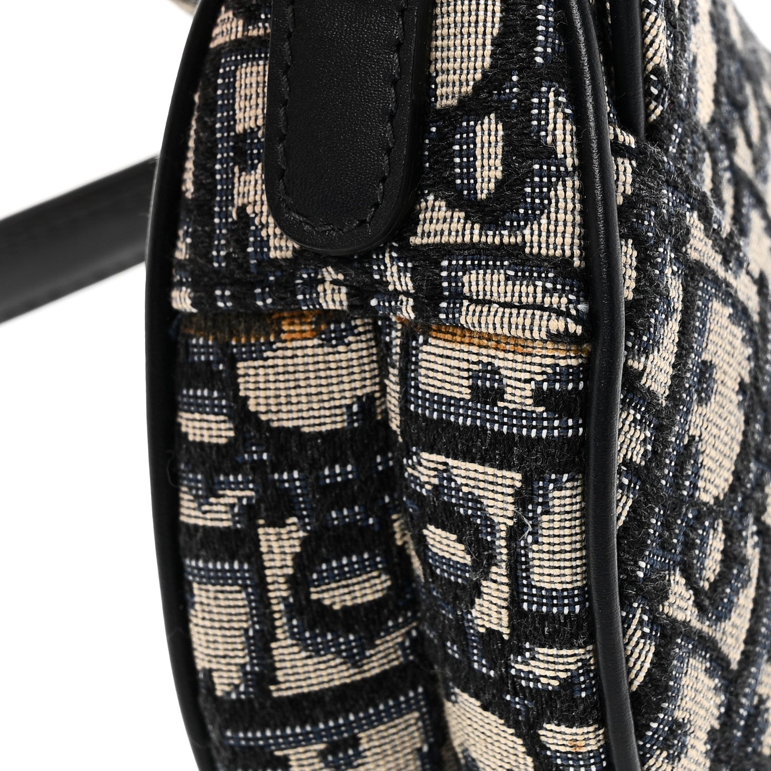 Christian Dior Oblique Mini Saddle Bag Blue 10 of 10