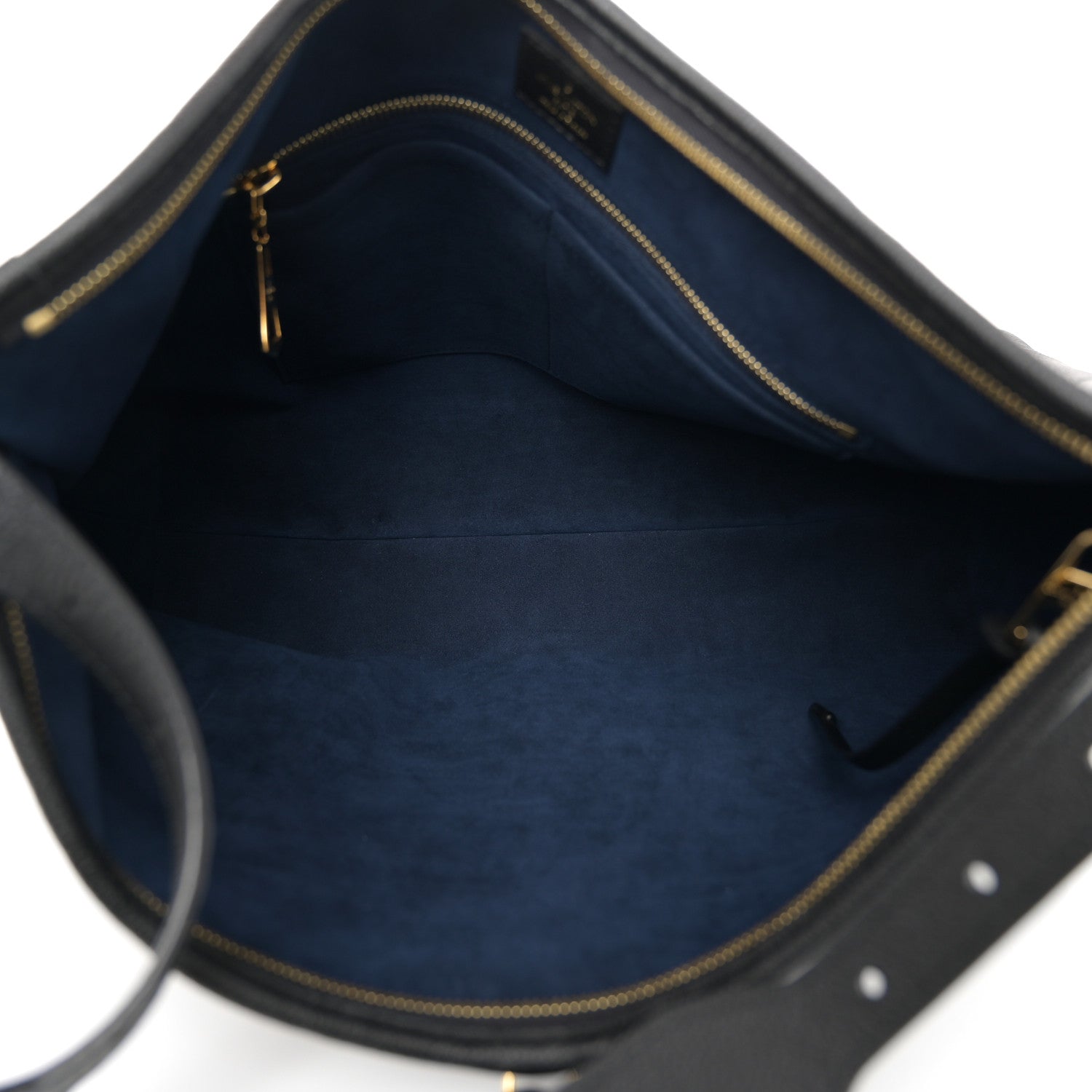 Louis Vuitton Empreinte Monogram Giant Carryall MM Black 5 of 9