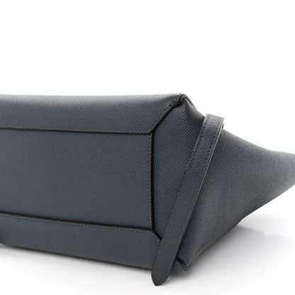 Celine Baby Grained Calfskin Micro Belt Bag Steel Blue 10 of 10