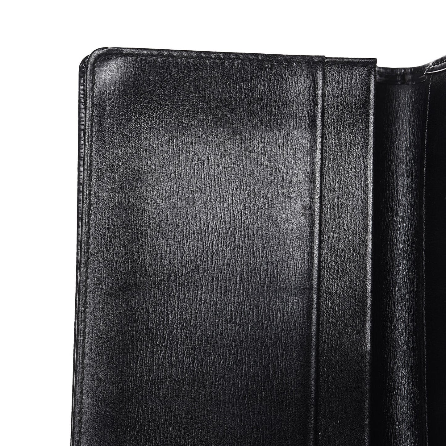Epi Checkbook Organizer Wallet Black