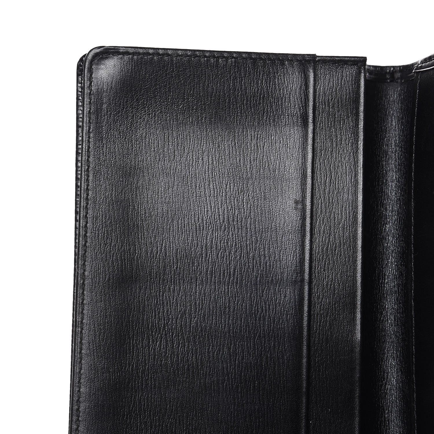 Louis Vuitton Epi Checkbook Organizer Wallet Black 10 of 10