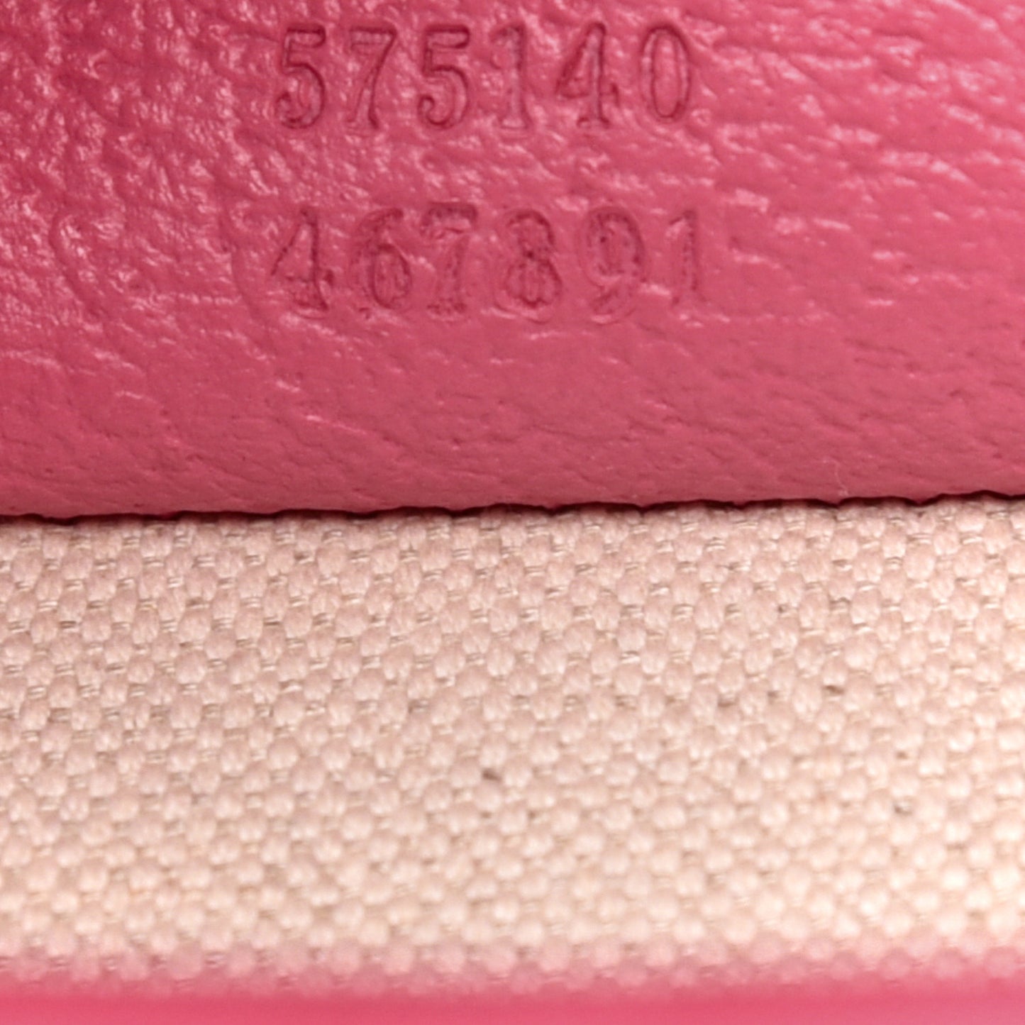 Patent Canvas Frame Logo Vertical Tote Glam Pink