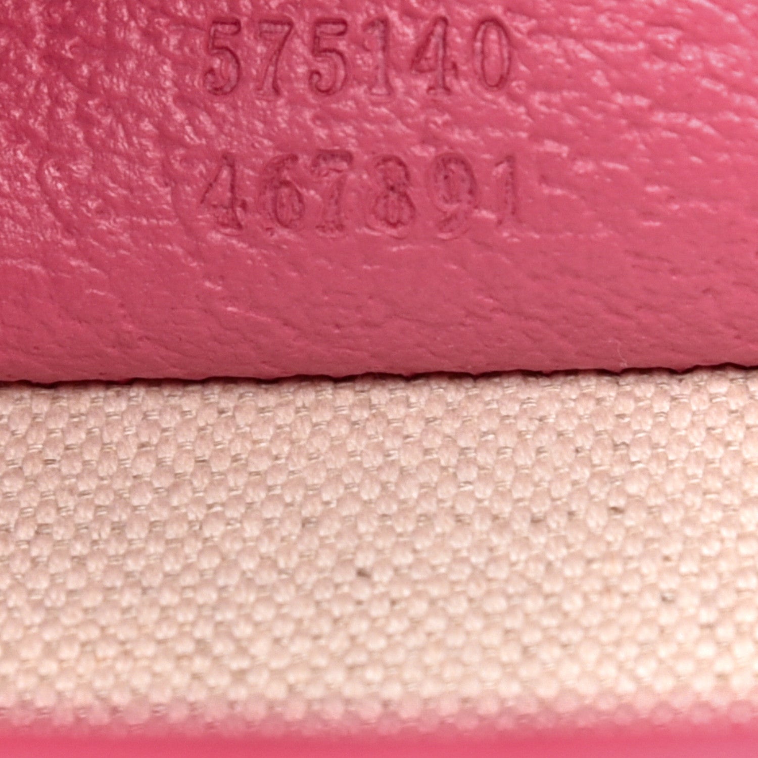 Gucci Patent Canvas Frame Logo Vertical Tote Glam Pink 7 of 10