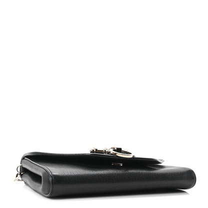 Givenchy Sugar Goatskin Obsedia Chain Shoulder Bag Black 4 of 10