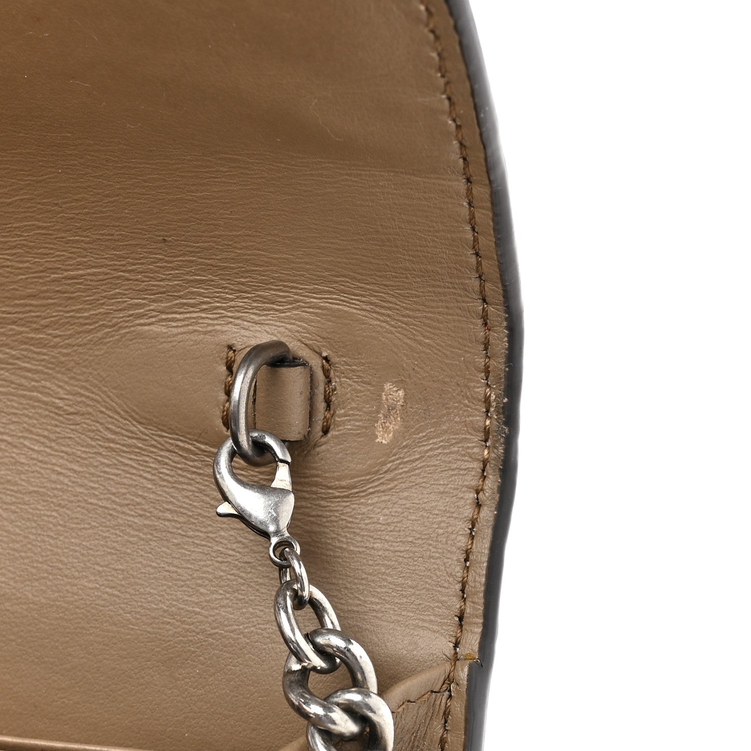 Gucci GG Supreme Monogram Mini Dionysus Chain Wallet Beige Taupe 14 of 17