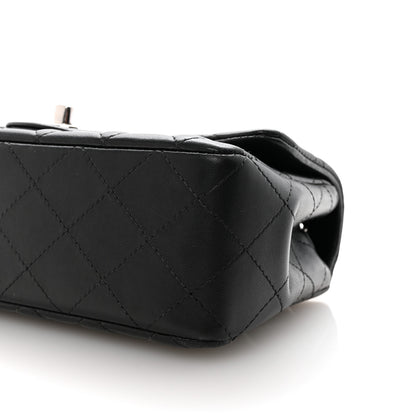 Chanel Lambskin Quilted Mini Rectangular Flap Black 10 of 10