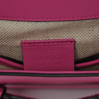 Gucci Ruinart Calfskin Small Lady Web Shoulder Bag New Rosette 6 of 6