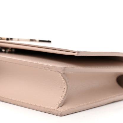 Saint Laurent Smooth Calfskin Classic Monogram Kate Tassel Chain Wallet Marble Pink 10 of 10